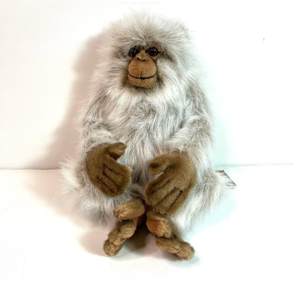 NWT Hansa Creation Salem Monkey Hand Crafted Stuffed Animal